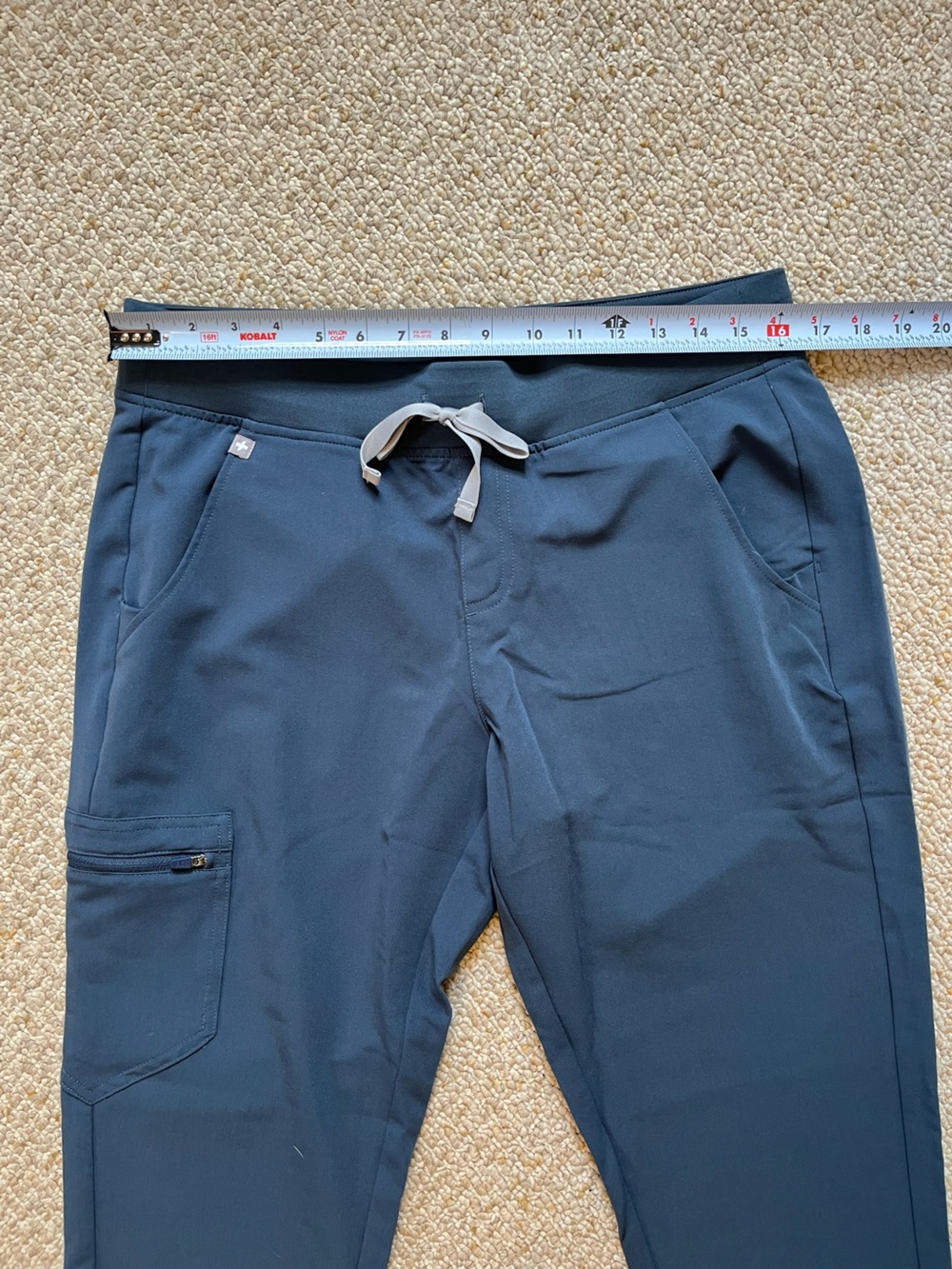 NWT FIGS Technical Womens Zamora 2.0 Jogger Scrub Dark Harbor Blue  Pants M - Picture 5 of 6
